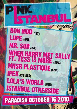 PINK ISTANBUL - 16 OKT - start voorverkoop: 7 SEP