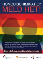 Campagne Homodiscriminatie? MELD HET! van start