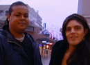 Transvrouw BeyonG met BNN-presentator Tim Hofman in Amsterdam Osdorp voor het programma Spuiten & Slikken