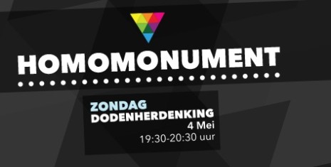 2014 Dodenherdenking Homomonument Amsterdam