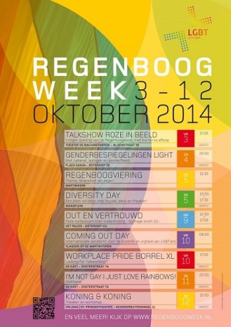 Regenboogweek Groningen 2014 Programma
