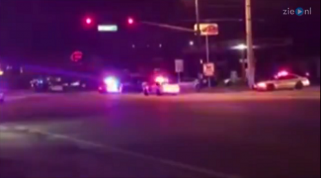 Politie bij het schietincident in Orlando